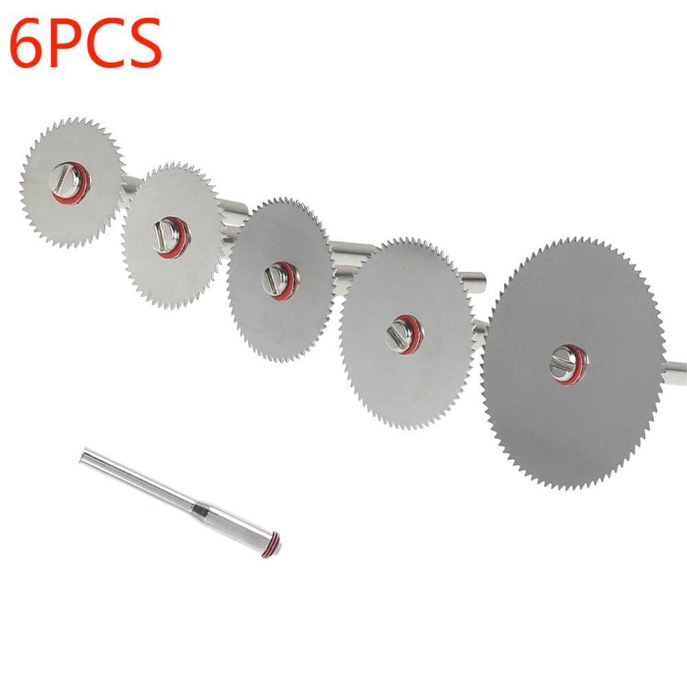 Sada řezných kotoučů pro vrtačky Rotační nástroj HSS Kotoučové pily s prodlužovacím nástavcem pro dřevo kov DIY Řemesla
