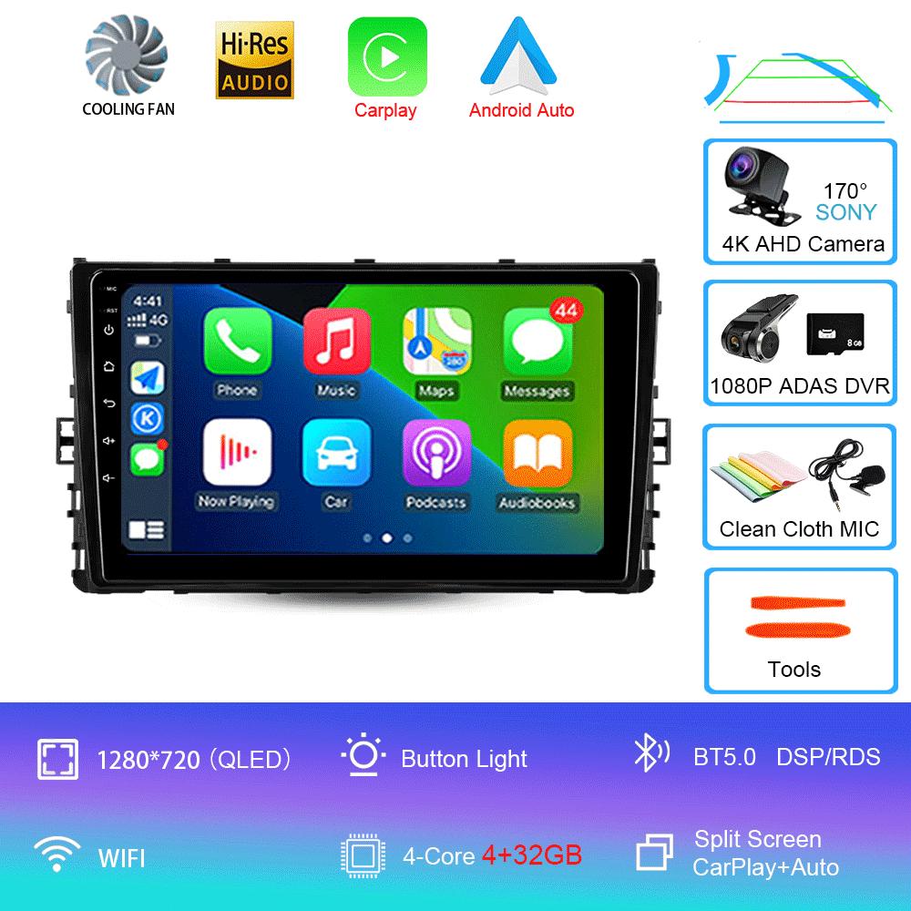 Car Radio Android14 For Volkswagen Jetta 7 2018 2019 2020 2021 2022 Navigation GPS Multimedia Video Player Stereo Carplay DVD BT