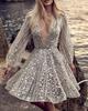 1011 New sequined temperament commuting solid color mid-waist red feathers host banquet dress evening dress