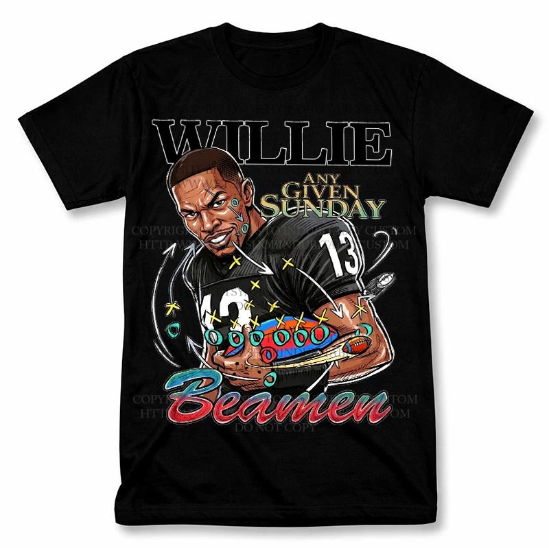 

Willie Beamen Any Given Sunday Movie Graphic T shirt Vintage Style Football Tee S
