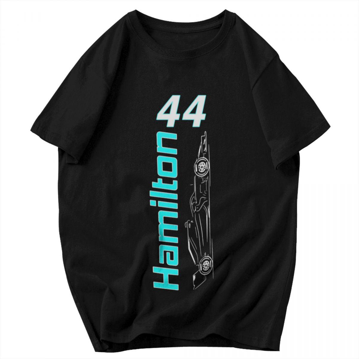 

Men T Shirt Lewis Hamilton 44 Summer Y2K Graphic Customized Unisex Clothes T Shirts - Men s Summer Cotton Graphic Tee 5XL різнокольоровий