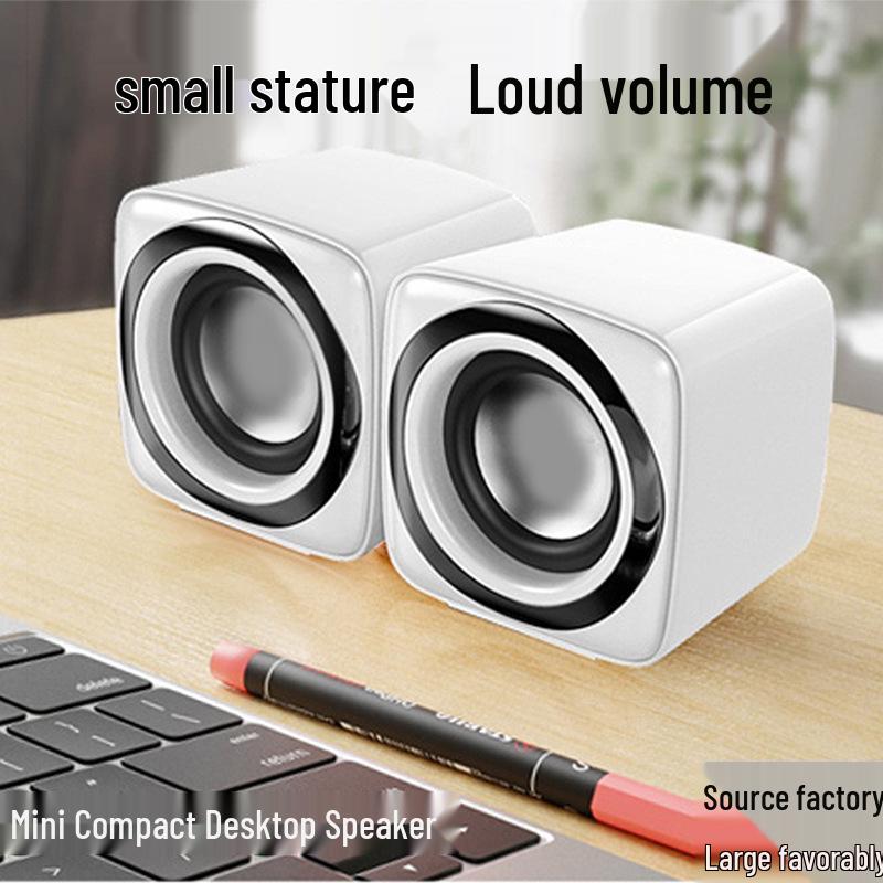 

Langjing X2 USB Проводная RGB Мини-настольная колонка с сабвуфером