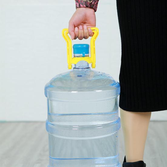 1/2/3/4/6Pcs 5 Handle Ergonomic Grip Non-slip Heavy Duty Gallon Water Bottle Standard Water Jug Carrier Lift