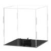 Acrylic Clear Basketball Display Case Soccer Display Stand Box Dustproof Showcases for Figures Toy Collectibles