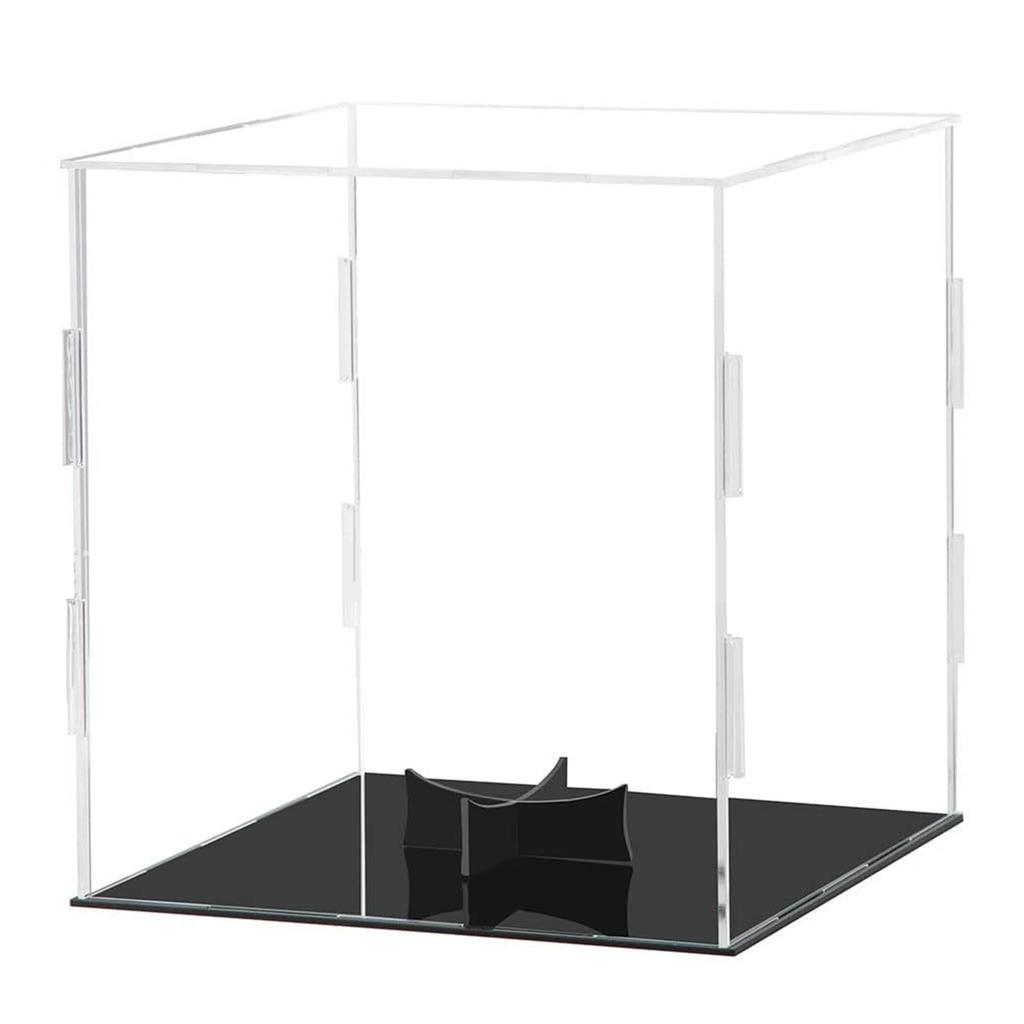 Acrylic Clear Basketball Display Case Soccer Display Stand Box Dustproof Showcases for Figures Toy Collectibles