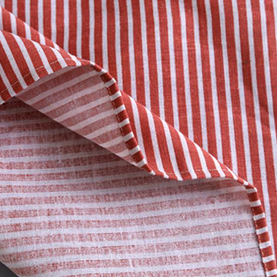 Delantal con Peto Ajustable con Bolsillo Grande de Parche Rayas de Algodón y Lino Delantal de Cocina Transpirable Resistente al Aceite Delantal de Cocina para Hombres Mujeres