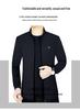 2024 Men's Versatile Stand Collar Jacket - Spring/Autumn Fashion, Solid Color, Thin and Casual