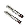 2pz Maschi HSS 14mm X 1.5 Metrici Filettatura Destra Per M14 X 1.5mm Passo Maschio Metrico Conico Mano Destra Argento Maschi per Filettatura