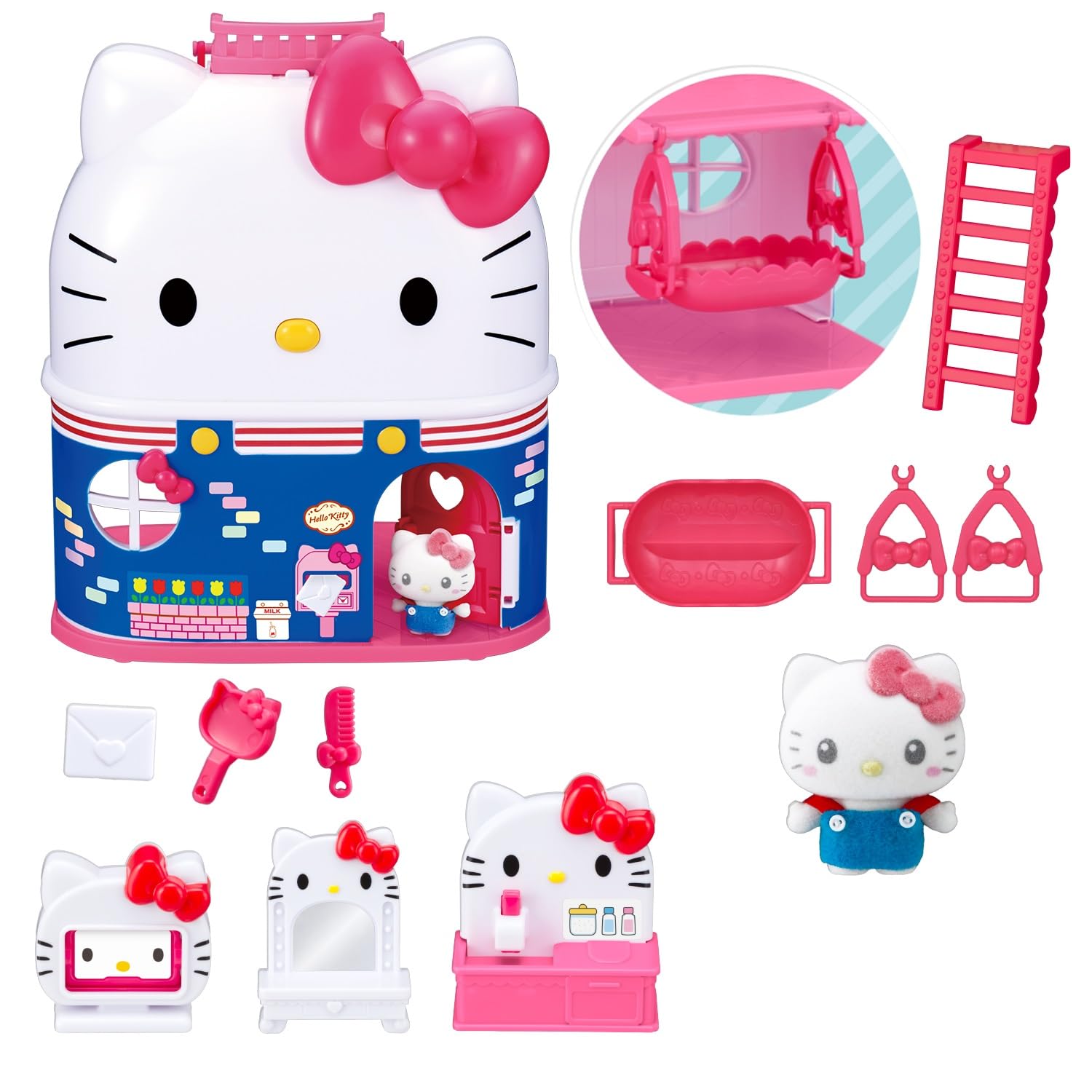 

Petit Tomo Sanrio Characters Big Hello Kitty House Sanrio Characters Recommended for ages 3 and up [BANDAI]