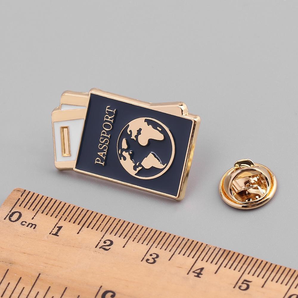 European and American popular protection earth oil drop brooch, popular jewelry factory direct sales, hot sales
