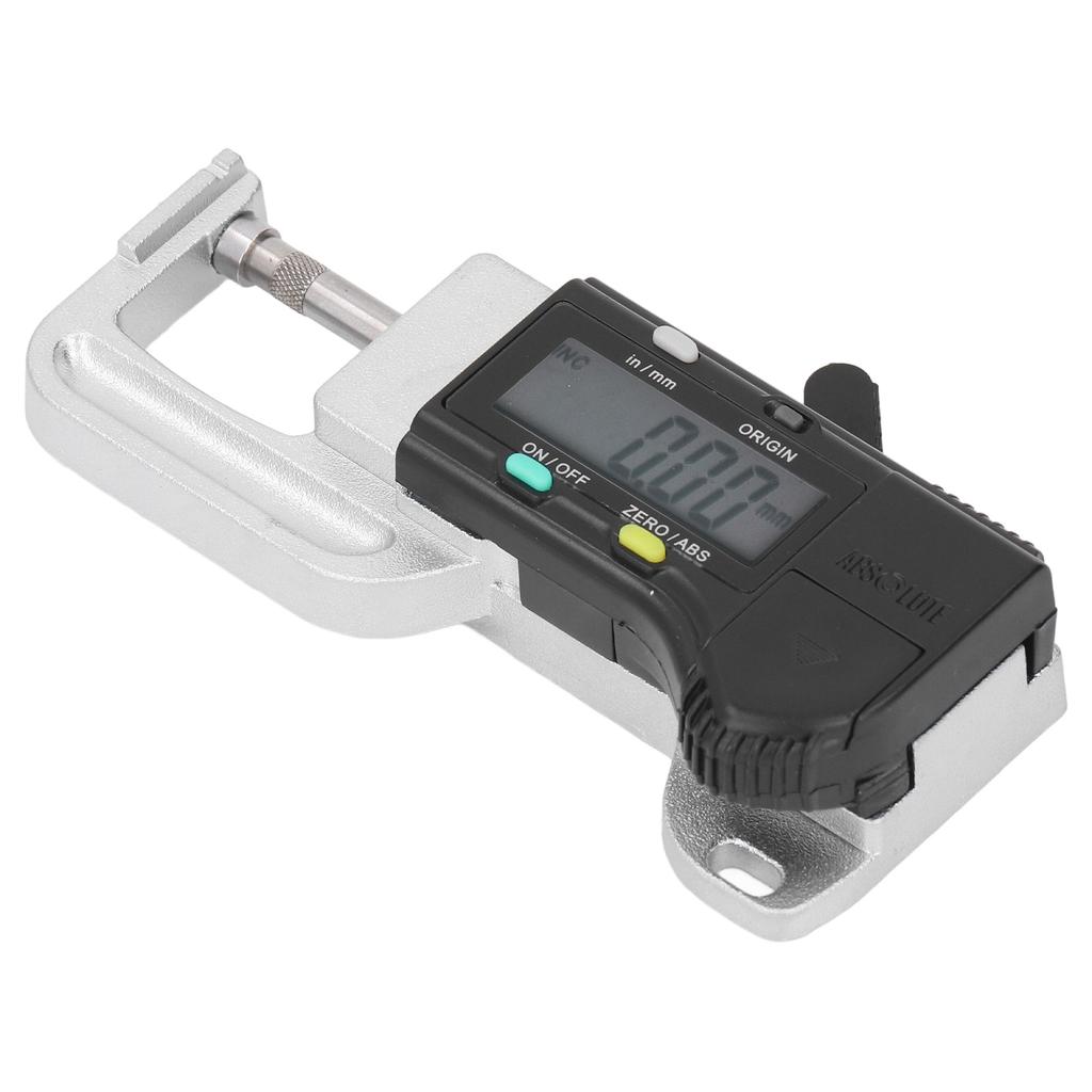 Dickenmessgerät mit digitaler Anzeige, abnehmbares horizontales Dickenmessgerät für Schmuckpapier
