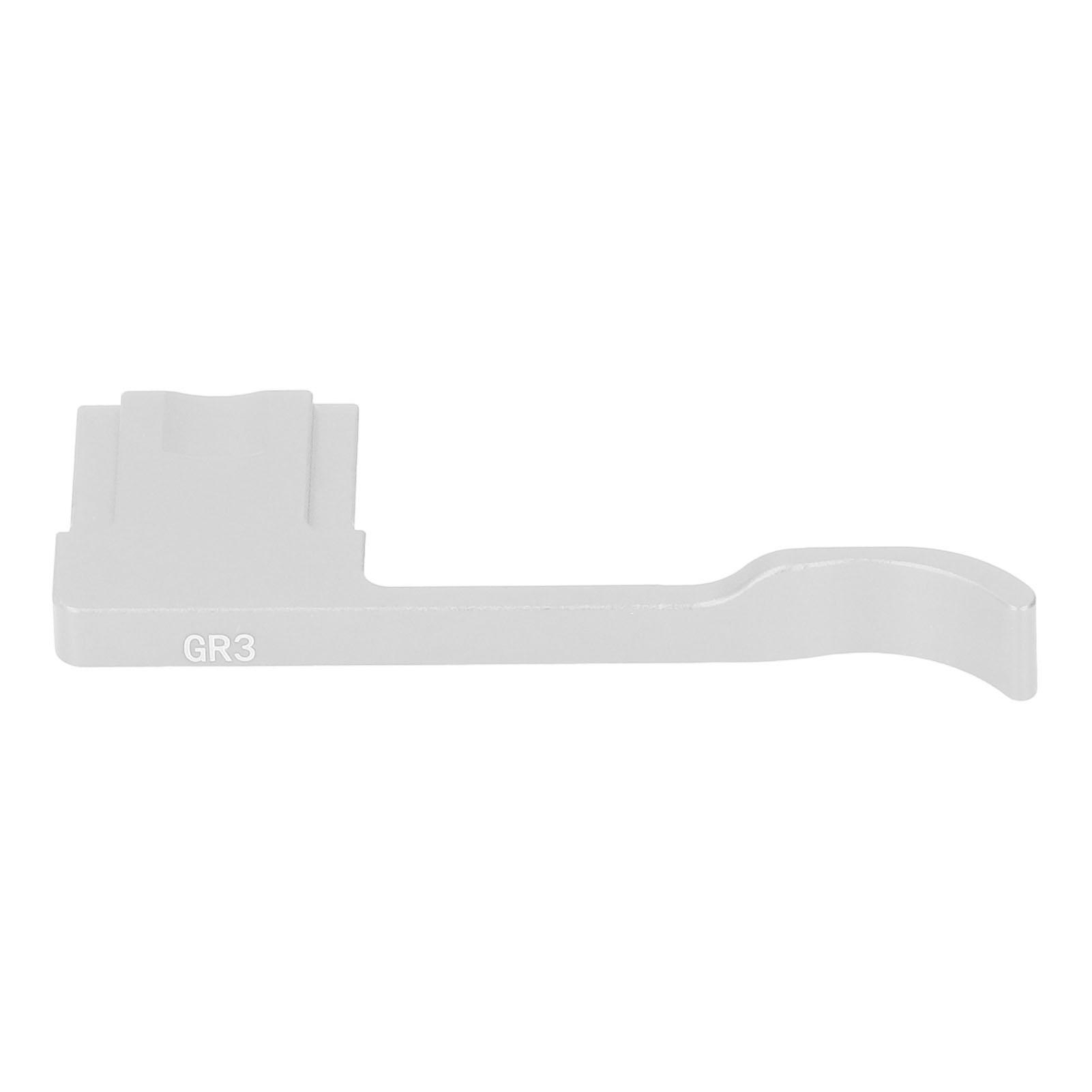 

Camera Thumb Up Grip for GR III GR IIIX Metal Hot Shoe Thumb Up Rest Hand Grip Camera Accessories срібний