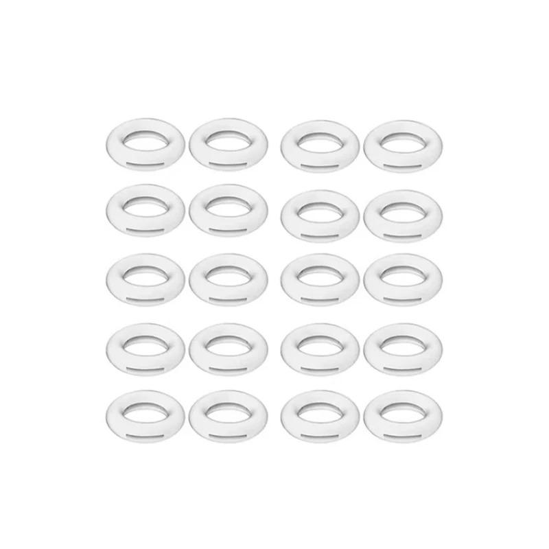 1-10pairs Silicone Mini Glasses Anti Slip Round Ear Fastener Eyeglass Invisible Grip Temple Tip Holder Spectacle Eyewear Frame