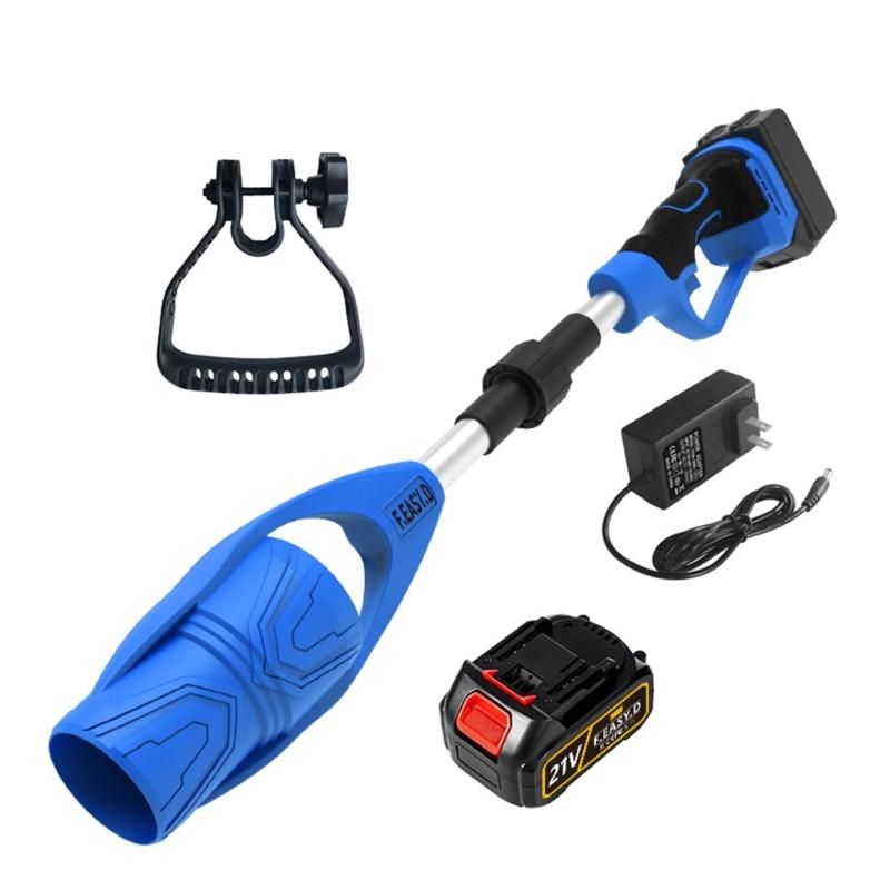 Efficient 21V Leaf Blower Foldable Design Professional Garden Blower for Mess Release Leaf Management In Yards