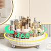 360° Rotating Makeup Organizer – Large-Capacity Desktop Cosmetic Storage Box for Vanity & Multi-Functional Bathroom Shelf