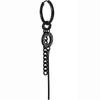 Personalized Chain One-word Long Earrings, Earrings, Titanium Steel Studs.