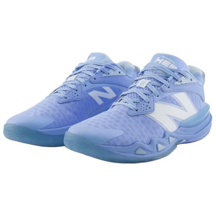 New Balance נעלי סניקרס יוניסקס Hesi Low V2 NB Academy כחול חשמלי-שמיים כרום-כחול בהיר BBHSLVR2