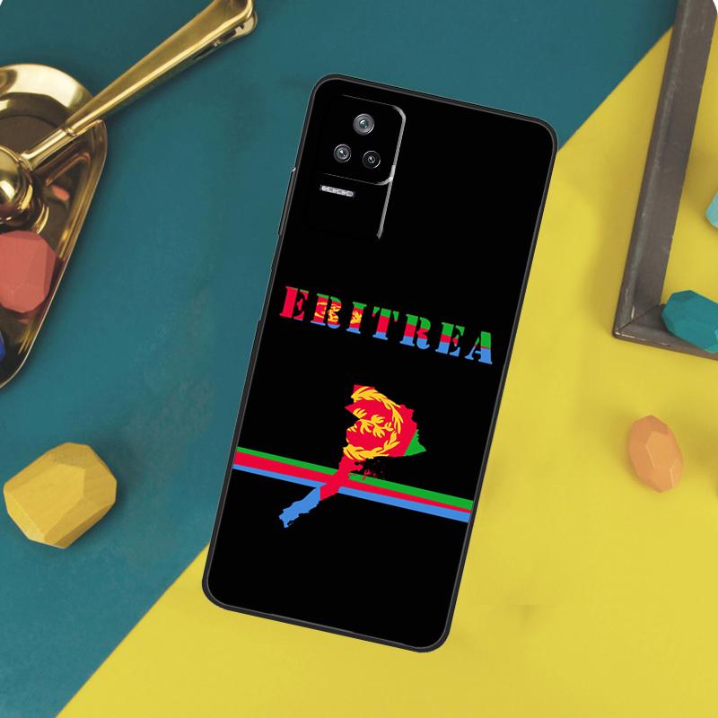 Eritrea Flag Case For Xiaomi 14T Pro 11T 12T 13T 13 14 15 Ultra POCO X7 Pro X3 X5 X6 M6 F5 F6 Pro Funda