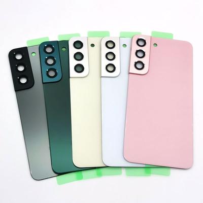For Samsung Galaxy S22 Back Battery Cover Glass Door Rear Housing Cover Replacement With Camera Lens for S22 S901B 5G Phone