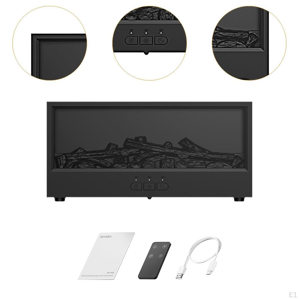 Aroma Diffuser with Flame Effect And Remote Control for Office Use
