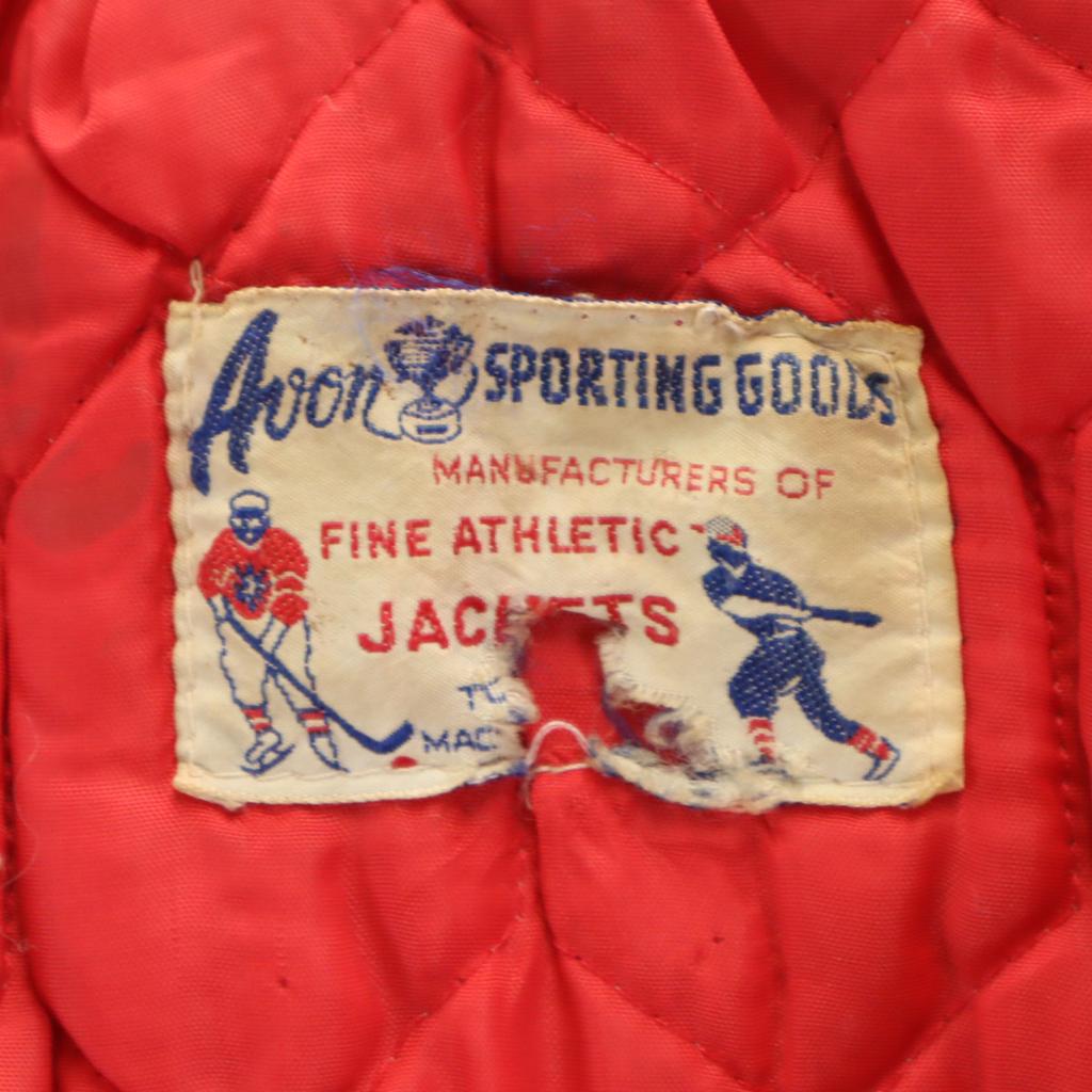 Avon 70s vintage Varsity Jacket Red series Women Used