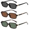 High Quality Brand New  Polarized Narrow Rectangle Sunglasses for Women Men