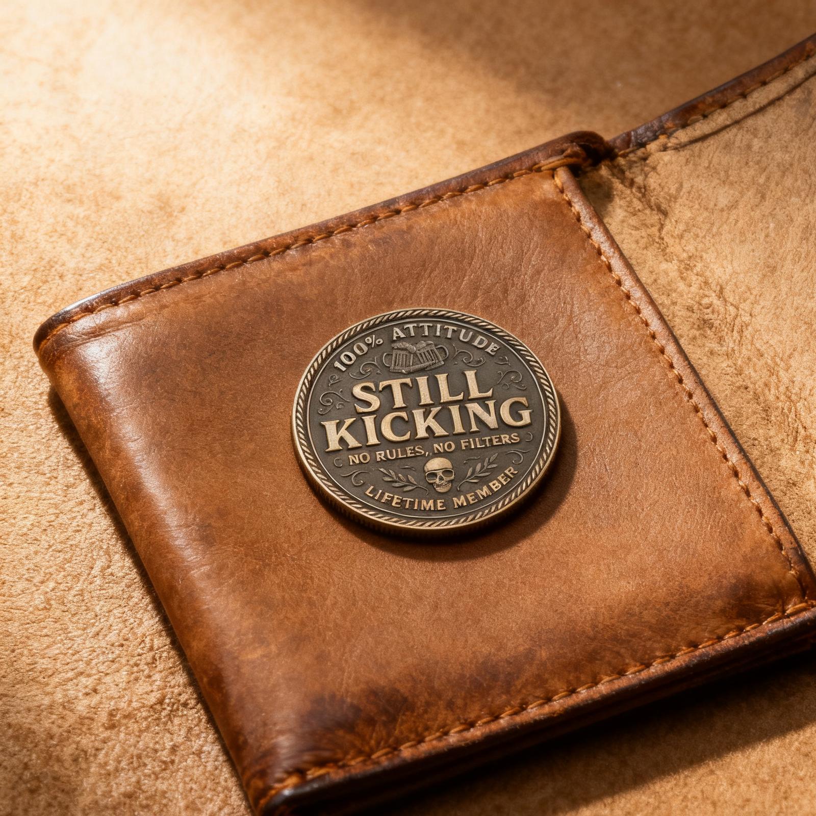 

Old Club Member Commemorative Coin One Size