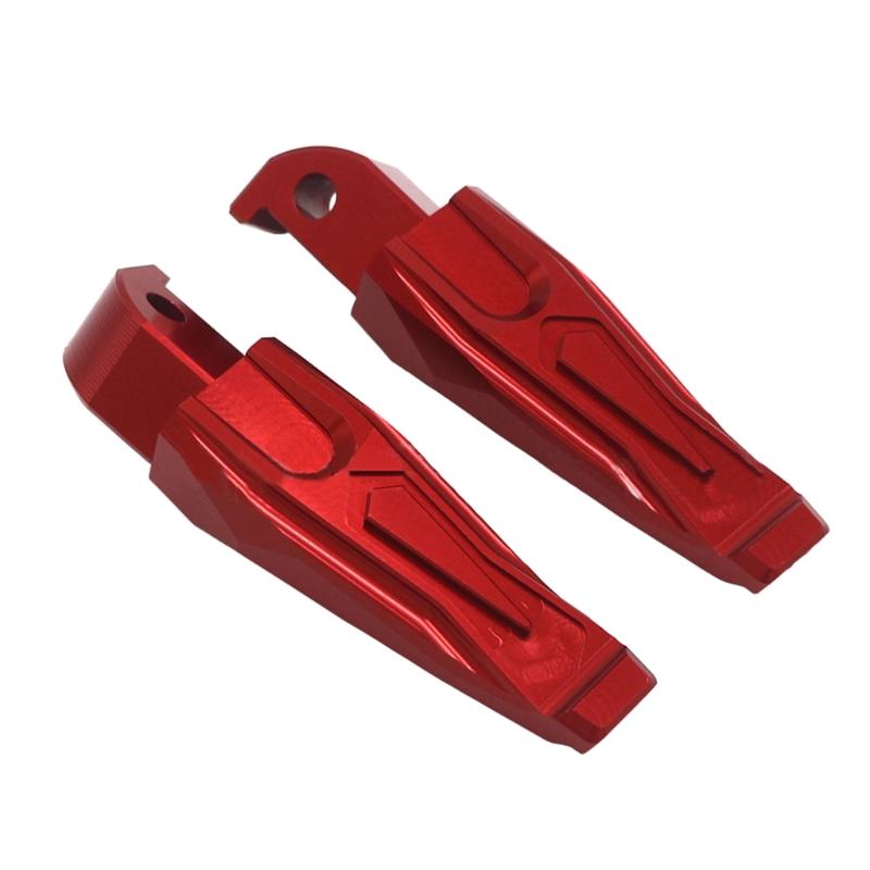 Compatible for NMAX155/125 XMAX300/250 Motorcycle Aluminium Alloy Accessories Rear Passenger Foot Peg Pedal Footrests 2x