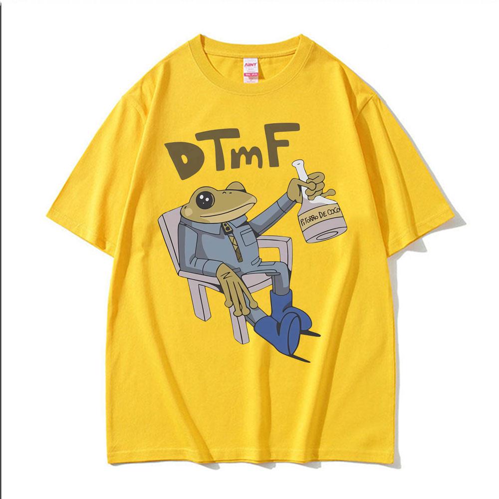 Rapper Bad Bunny DTMF Deb Tirar Ms Fotos 2025 Album T Shirts Unisex Women Summer Fashion T Shirt Retro Cartoo Pop Music Tee Shirt