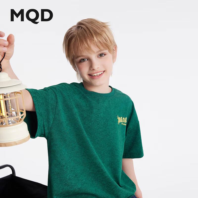 MQD Boys  Trendy Cartoon Short Sleeve T-Shirt 110
