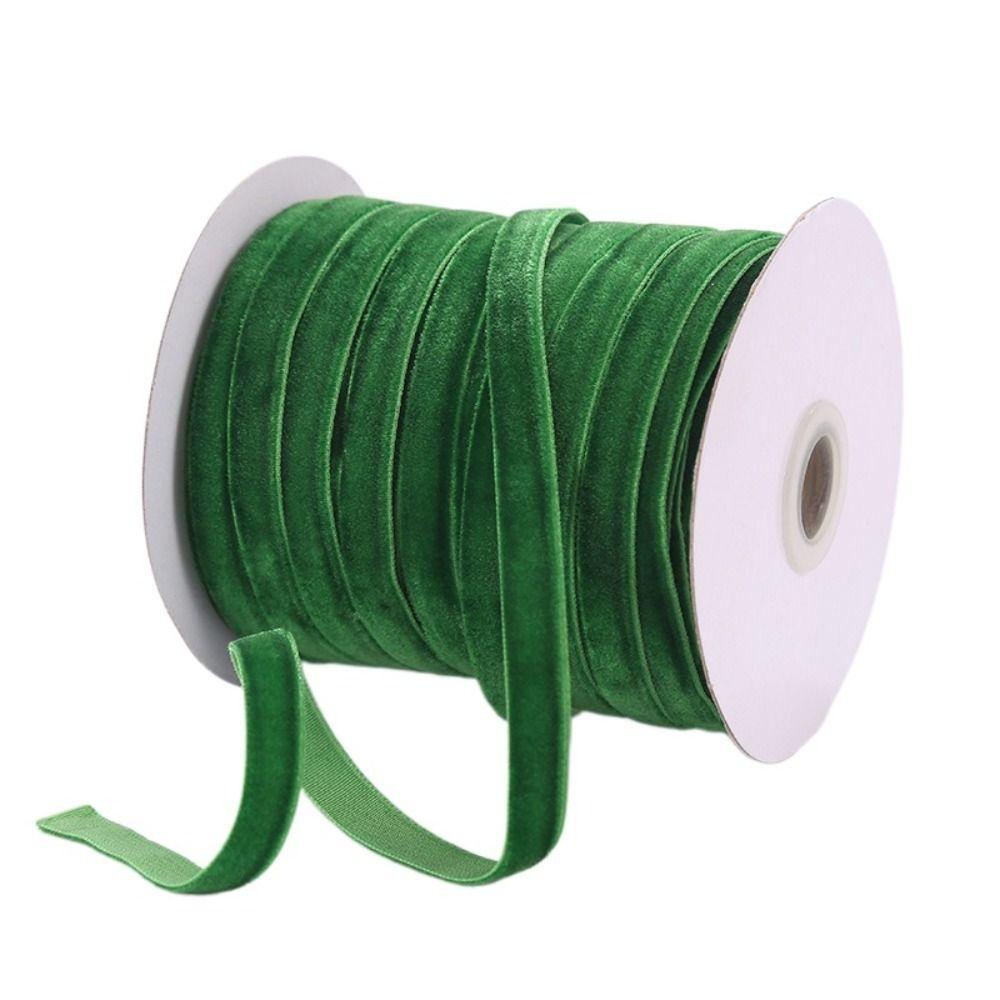 Single Faced Clothing Accessories Ribbons Velvet Texture Decorative Ribbon Velvet Ribbon  Sewing