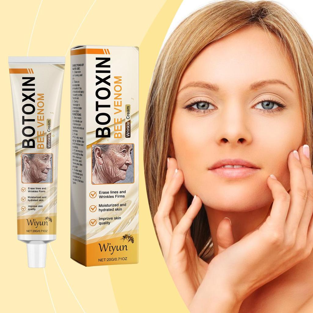 Bee Venom Skin Cream Gentle Nourishing Care Facial Skin Moisturizing Hydrating Softening Skin Cream