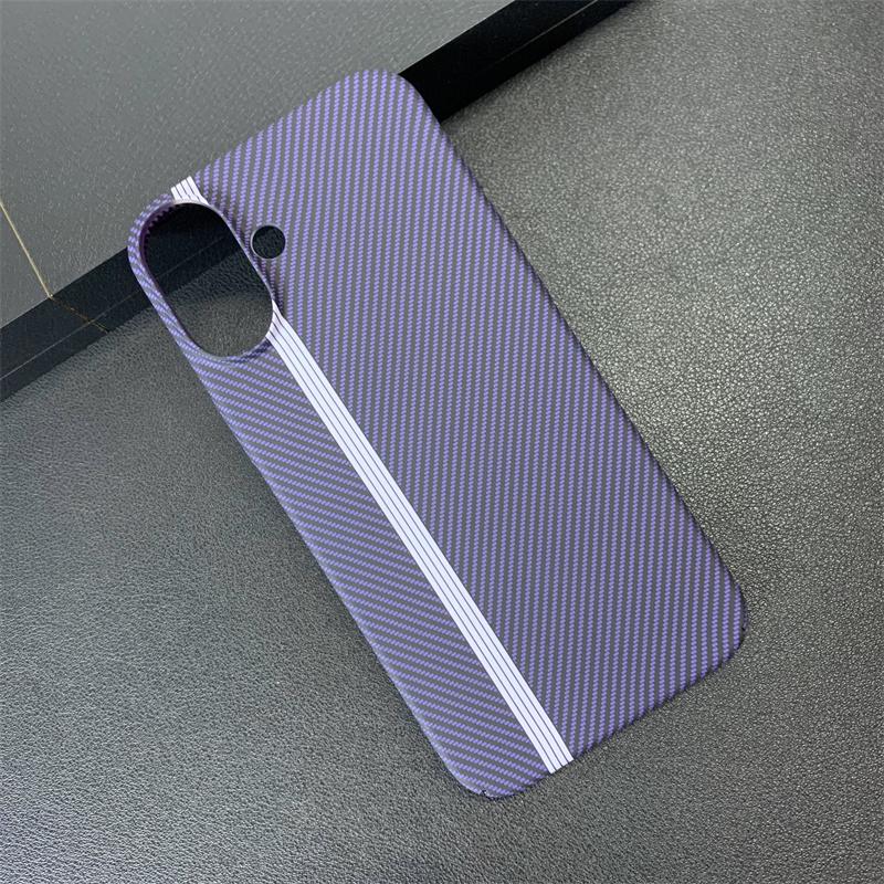Double Color Carbon Fibre Silicone Phone Case for iphone 16 Pro Max Plus Ultra Thin Shockproof Bumper Cover Luxury