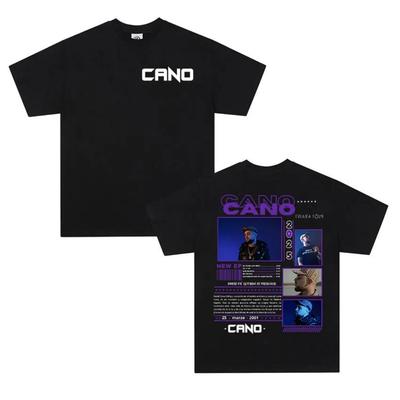 Rapper Cano Triana Tour 2026 Graphic T Shirt Men's Hip Hop Punk Short Sleeve T-shirt Oversized Unisex Cotton T Shirts Streetwear