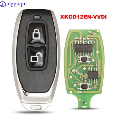 Jingyuqin Xhorse XKGD12EN Telecomando Universale per Garage a Filo 2 Pulsanti per VVDI Key Tool