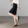 SOFSIL Women's High-Waisted A-Line Midi Skirt