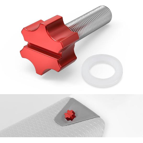 

NICECNC Motorcycle Seat Quick Release Screws Bolt Compatible with KTM 125-450 XC SX XCF SXF 2023-24 150-500 EXC EXCF XCW XCF-W XW-F 2024,Orange червоний