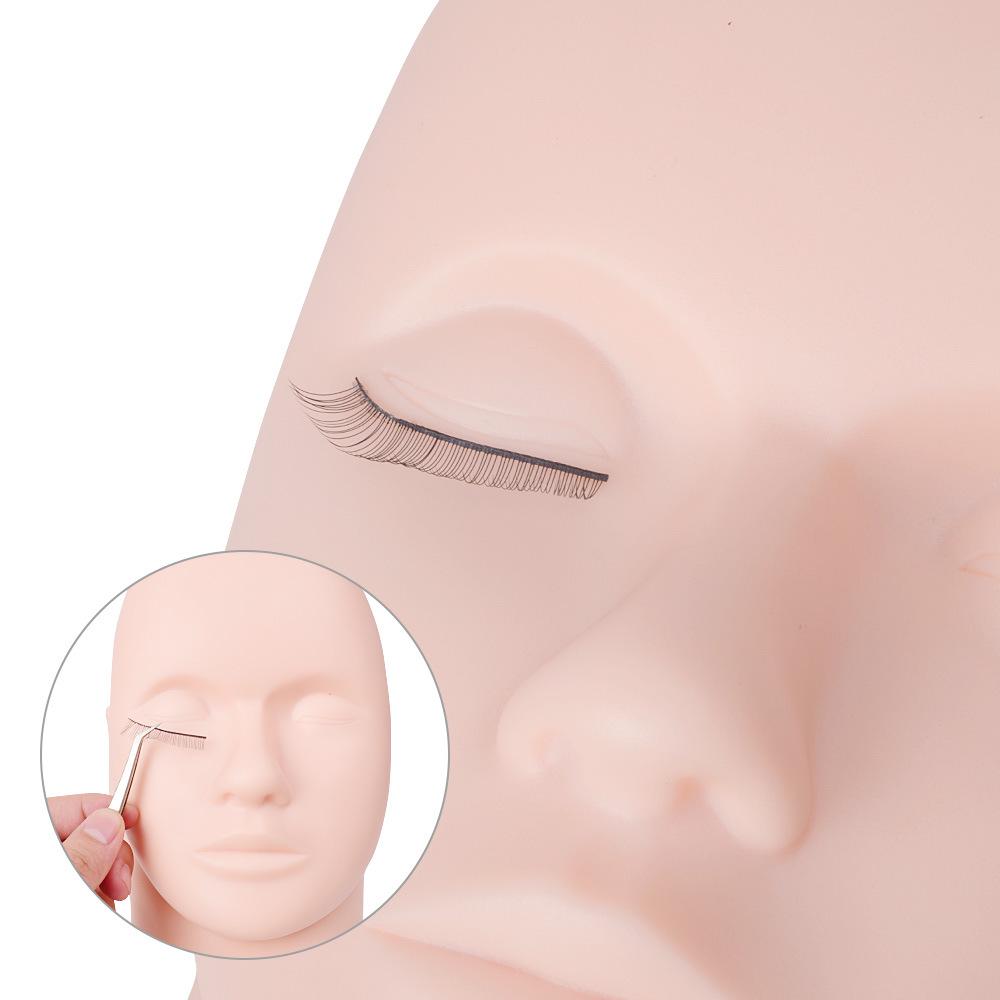 Beginner Tattoo Makeup Artist Eyelash Practice Set - 5 Pairs of Easy-to-Use Training False Eyelashes