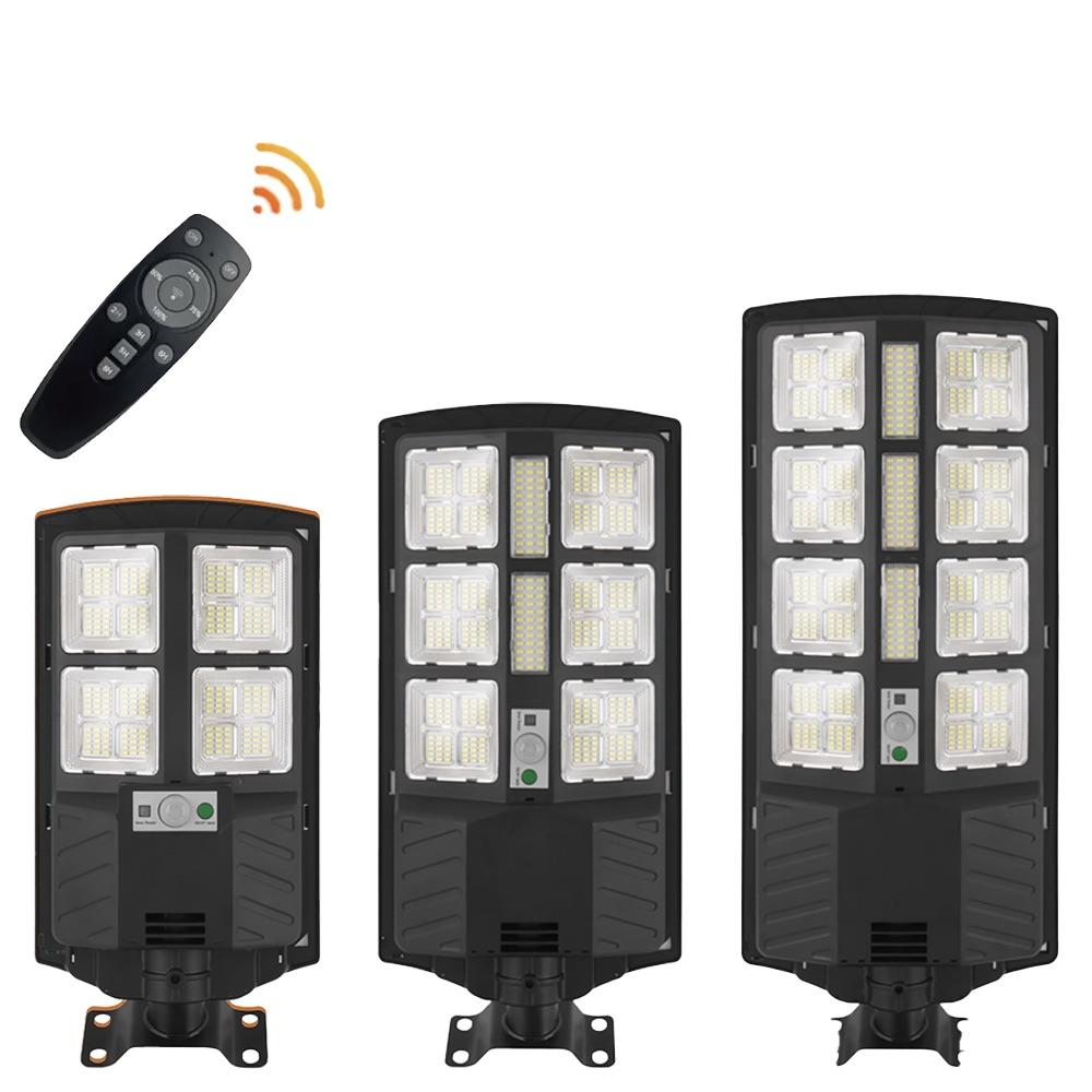 IP65 Waterproof Outdoor Solar Wall Lamp Remote Control Motion Sensor High Power Garden Emergency Lighting Led Street Lights