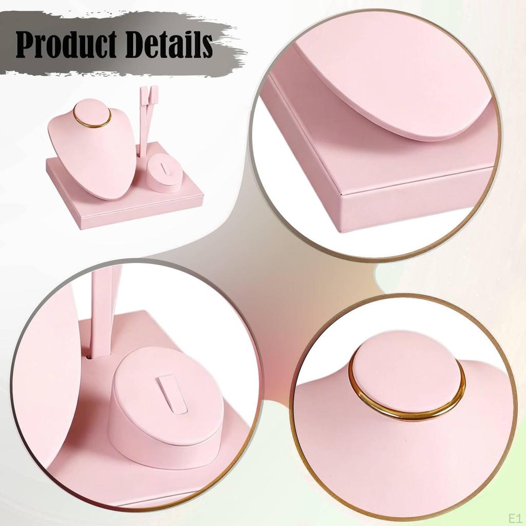 Jewelry Display Mannequin Stand Ear Holder Storage Necklace Organizer Showcase for Showroom