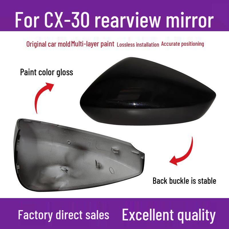CX-30 Rearview Mirror Cover & Reflector for 2020-2025 Models