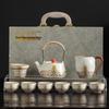 Ba Qian Hang High-End Ceramic Kung Fu Tea Set