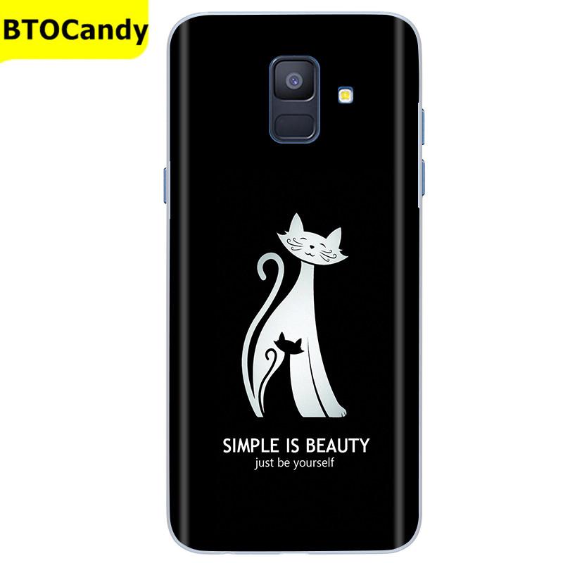 For Samsung Galaxy A6 2018 Silicone Case SIM SM A600 A600F Phone Case For Samsung A6 plus 2018 A605 A605F A6+ A 6 Tpu Case Coque