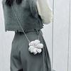 1Pc Mini Gold Silver Floral Acrylic Bag Evening Bag Purses And Handbag Shoulder Bags Party Wedding Clutch Purse