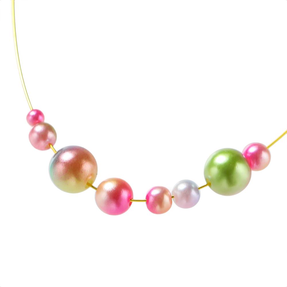 2220Pcs/Box 4/6/810mm Colorful ABS Imitation Pearl Beads for Necklace Bracelet Earrings DIY Jewelry Making Accessories