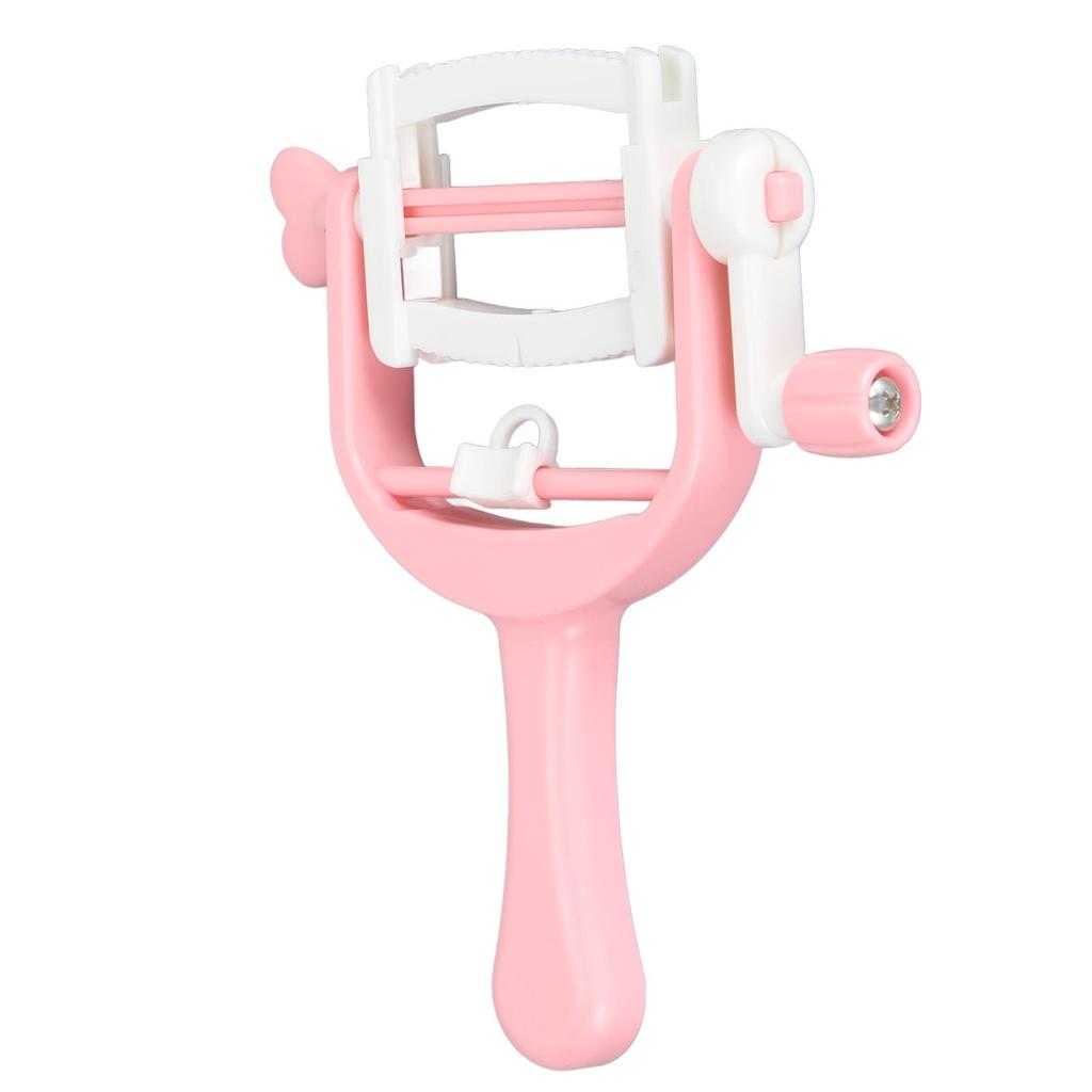 Produs de ciucuri mic, portabil, portabil, care economisește timp, pentru bricolaj, fire de lână, artizanat, roz