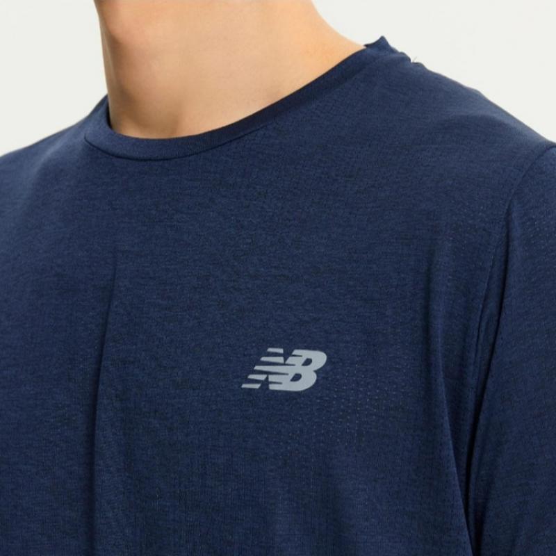 New Balance Tee Lqj Nbnee4p051 50 Men Athletics Running Short Sleeve Tee