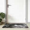 Floor Mat Anti-Skid Wear-Resistant Thick Material Home Rug Unique Pattern Design Easy to Clean Durable Doormat Home Decor