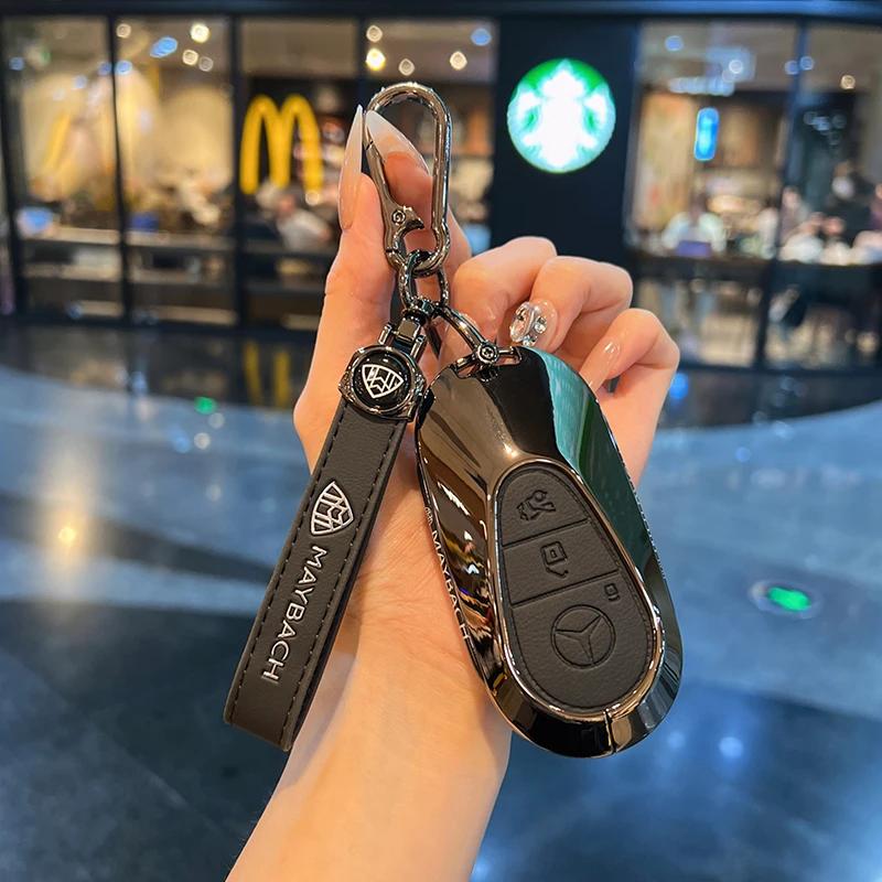 Suitable for Mercedes Benz Maybach S480 key protection case, new S-Class S400/S680/S450/S580 Maybach metal shell vsuy0