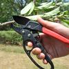 Pruning Shears Ergonomic Straight Handle Segmented Garden Pruner Aluminum Alloy Fruit Tree Branch Cutter
